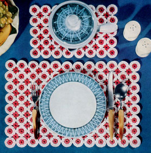 Place Mat & Hot Plate Mat 2 Pattern