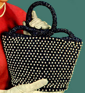Sparkling Beaded Dutch Bag Pattern #S-642