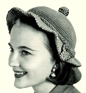 Ripple Brim Hat Pattern #S-645
