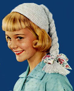 Pigtail Beanie Pattern #S-653