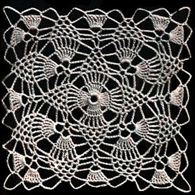 Pineapple Square Pattern #S-742