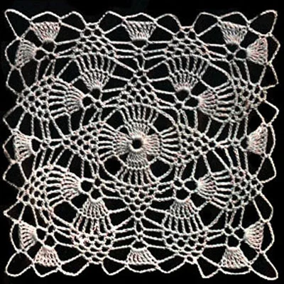 Pineapple Square Pattern #S-742
