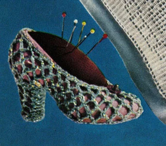 Slipper Pin Cushion Pattern