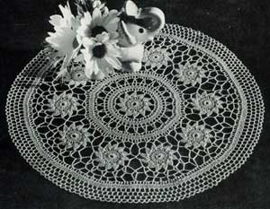 Spin-a-Way Doily Pattern #S-895