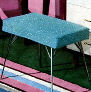 Bedroom Bench Cover Pattern