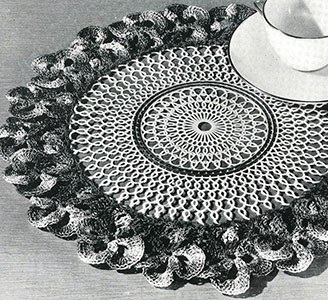 Pansy Patch Doily Pattern #S-952