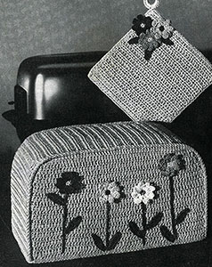 Toaster Cover and Pot Holder Pattern #S-954