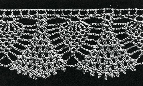 Pineapple Edging Pattern #S-957