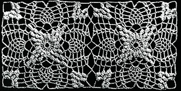 Pineapple Motif Pattern #S-959