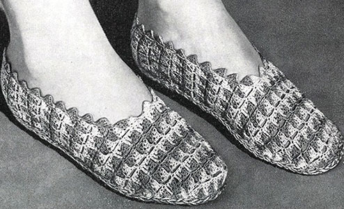 Slippers Pattern #S-969