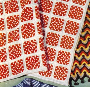 Polka Dot Afghan Pattern