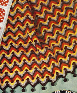 Chevron Afghan Pattern
