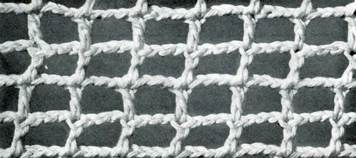Square Mesh Stitch
