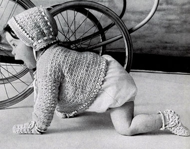 Crocheted Baby Set Pattern