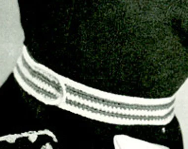 Straw Pixie Belt Pattern