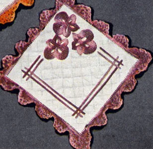Pansies Pot Holder Pattern