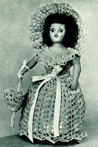 Sunbonnet Doll Pattern #252
