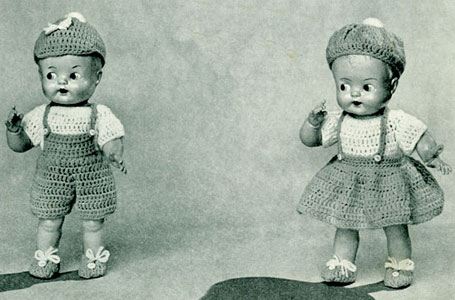 Jenny & Jimmy Doll Pattern #257