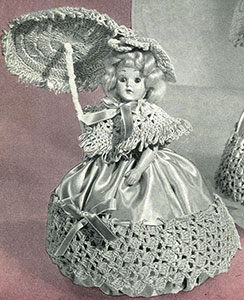 Rose Pin Cushion Doll Pattern #550