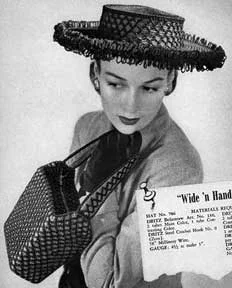 Wide 'n Handsome Hat Pattern No. 786