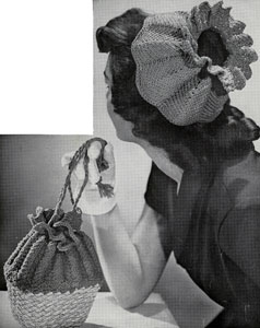 Sugar & Spice Hat & Bag Set Pattern