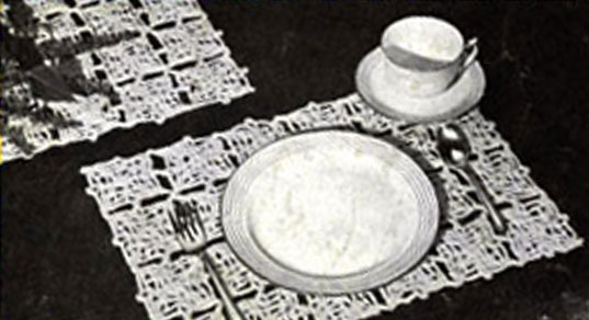 Patio Placemat Pattern