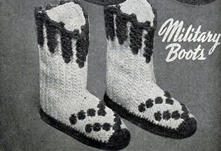 Military Boots Pattern