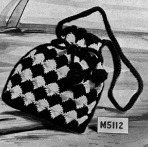 Checkerboard Shoulder Bag Pattern
