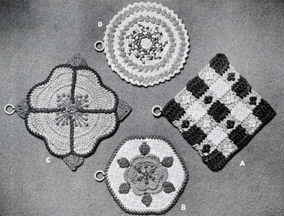 Add Zing to Kitchen Pot Holders Patterns