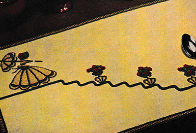 Going to Tea Table Doily Pattern #6