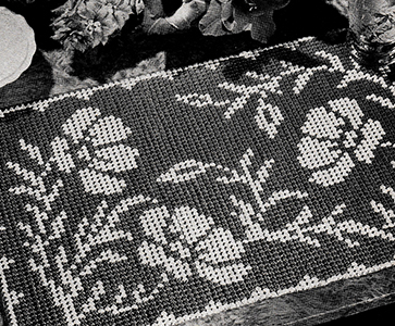 Poppy Parade Place Mats Pattern #6