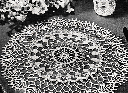 Valentine Table Doily Pattern #10