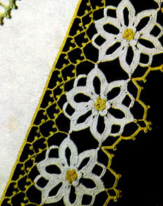 Pillow Case Daisy Parade Pattern
