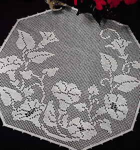 Morning Glory Centerpiece Pattern #2