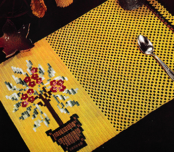 Spring Scenery Doily Pattern #7