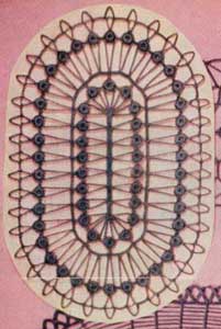 Oval Place Mat Pattern #2