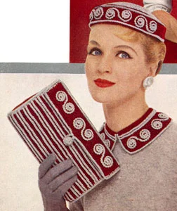 Hat, Collar and Bag Set Pattern