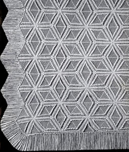 Pinwheel Popcorn Bedspread Pattern