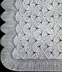 Swedish Popcorn Bedspread Pattern
