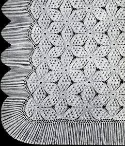 Swedish Popcorn Bedspread Pattern