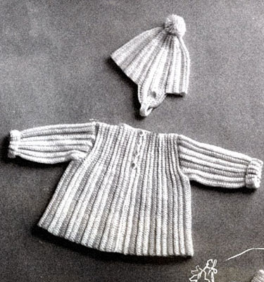 Crocheted Jacket and Cap Pattern