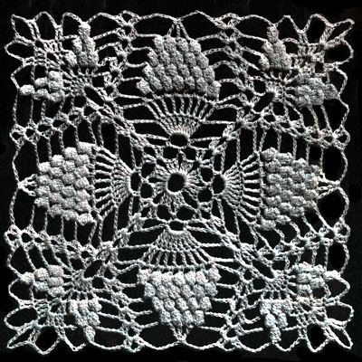 Pineapple Square Pattern #S-740