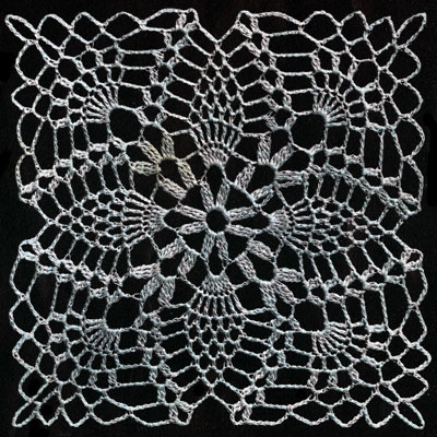 Pineapple Square Pattern #S-744