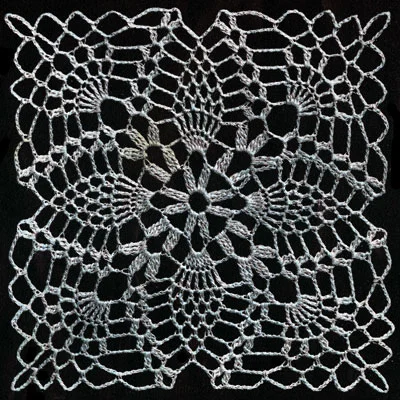 Pineapple Square Pattern #S-744
