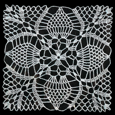 Pineapple Square Pattern #S-746