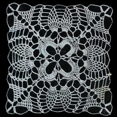 Pineapple Square Pattern #S-747