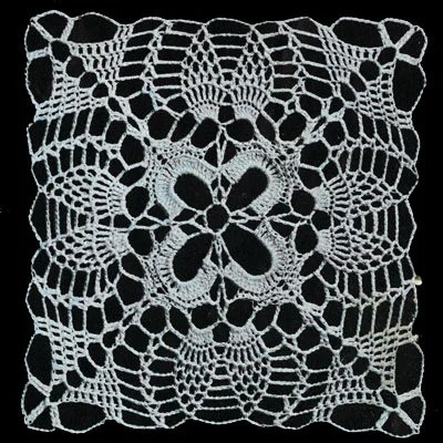 Pineapple Square Pattern #S-747