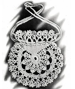 Crocheted Bag Pattern #1034