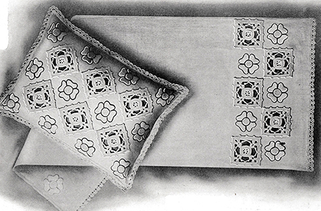 Scarf #6006 and Pillow #5754 Patterns