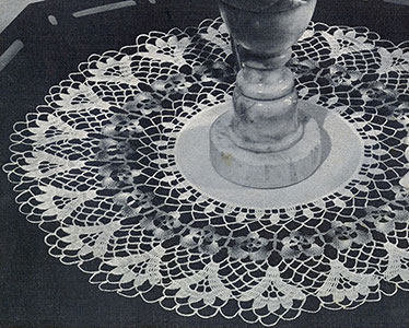 Pansy Wheel Doily Pattern